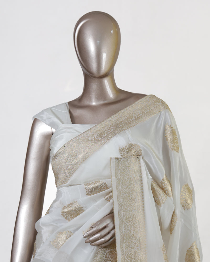 Golden Grace Banarasi Saree