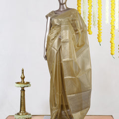 Royal Gold Tissue Saree