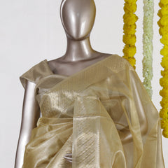Royal Gold Tissue Saree