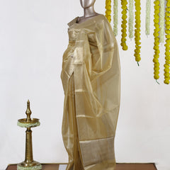 Royal Gold Tissue Saree