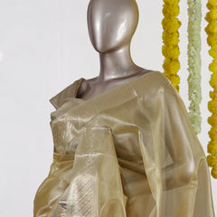 Royal Gold Tissue Saree