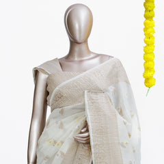 Champagne Bloom Saree