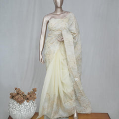 Crystal Organza Saree SAN4715