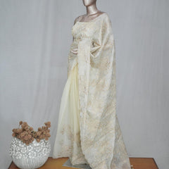 Crystal Organza Saree SAN4715