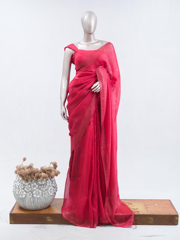 Tusser Organza Saree  1  SAN5387