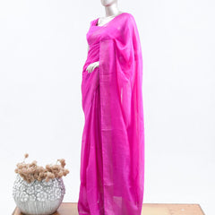 Tusser Organza Saree 4  SAN5387