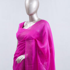 Tusser Organza Saree 4  SAN5387