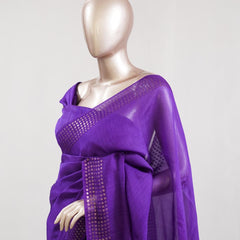 Tusser Organza Saree  6  SAN5387