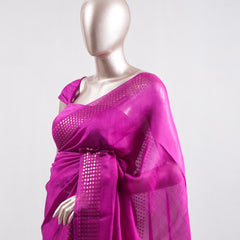 Tusser organza saree  10  SAN5387
