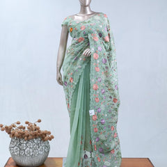 Crystal Organza Saree A SAN5472