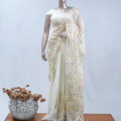 Crystal Organza Saree A1 SAN5554