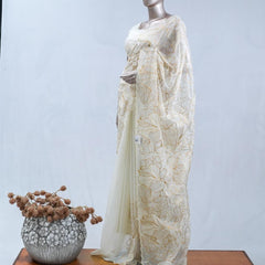 Crystal Organza Saree A1 SAN5554