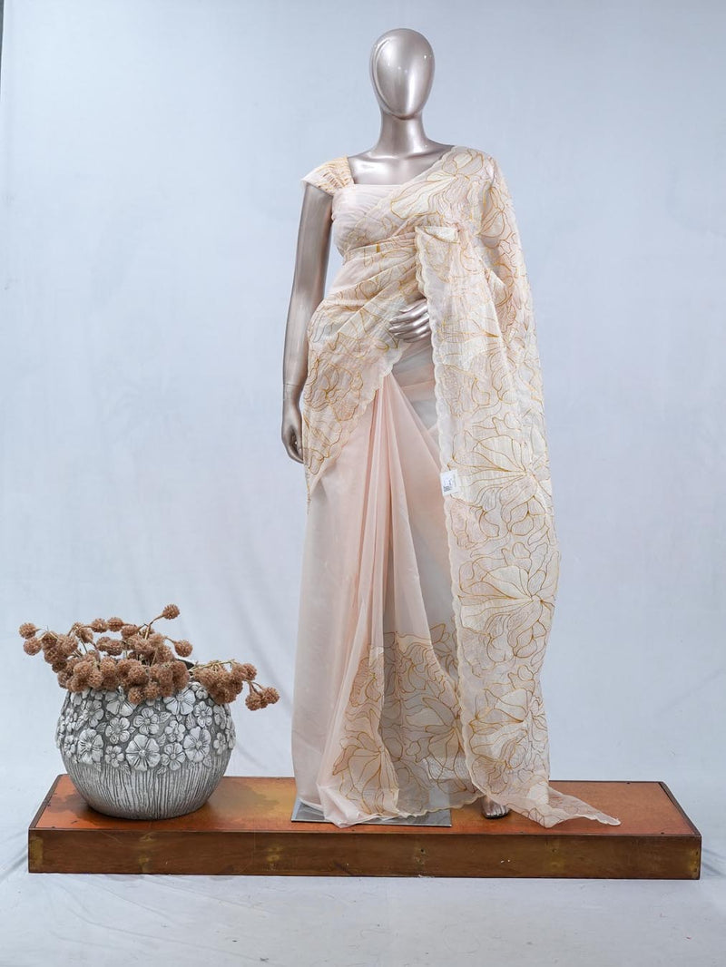 Crystal Organza Saree SAN5554  A