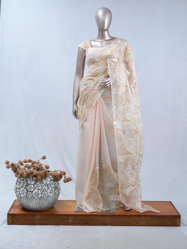 Crystal Organza Saree SAN5554  A