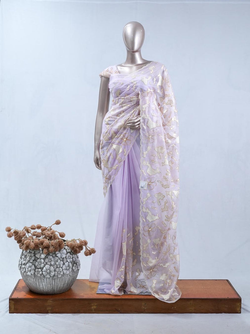 Crystal Organza Saree SAN5554  A2