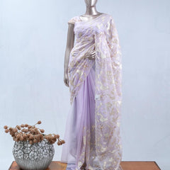 Crystal Organza Saree SAN5554  A2