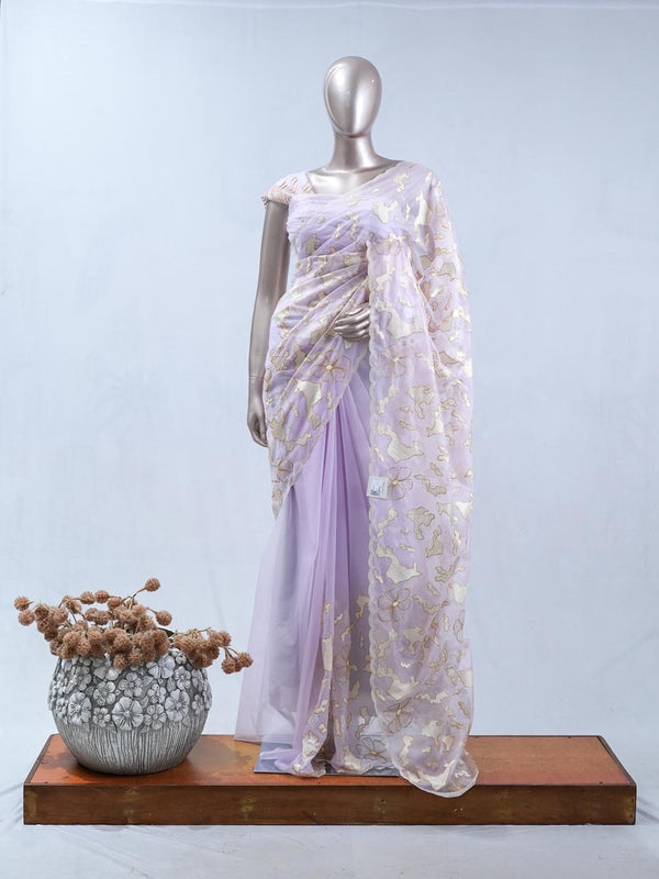 Crystal Organza Saree SAN5554  A2