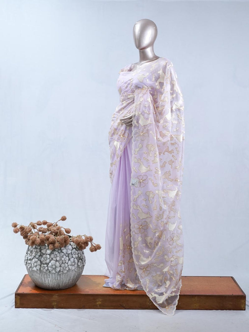 Crystal Organza Saree SAN5554  A2