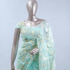 Crystal Organza Saree SAN5554 A3