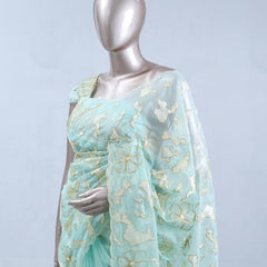 Crystal Organza Saree SAN5554 A3