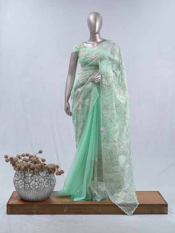 Crystal Organza Saree SAN5554  A4