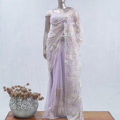 Crystal Organza Saree SAN5554  A5
