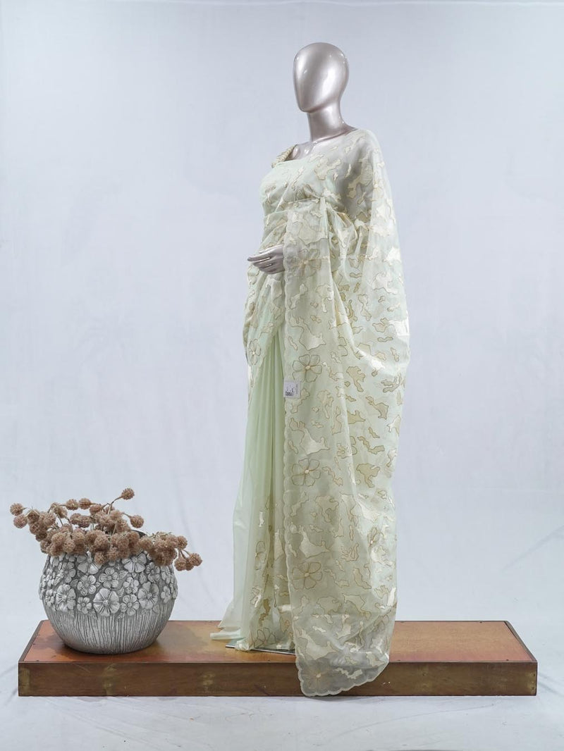 Crystal Organza Saree SAN5554 A6