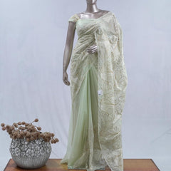 Crystal Organza Saree SAN5554 A7