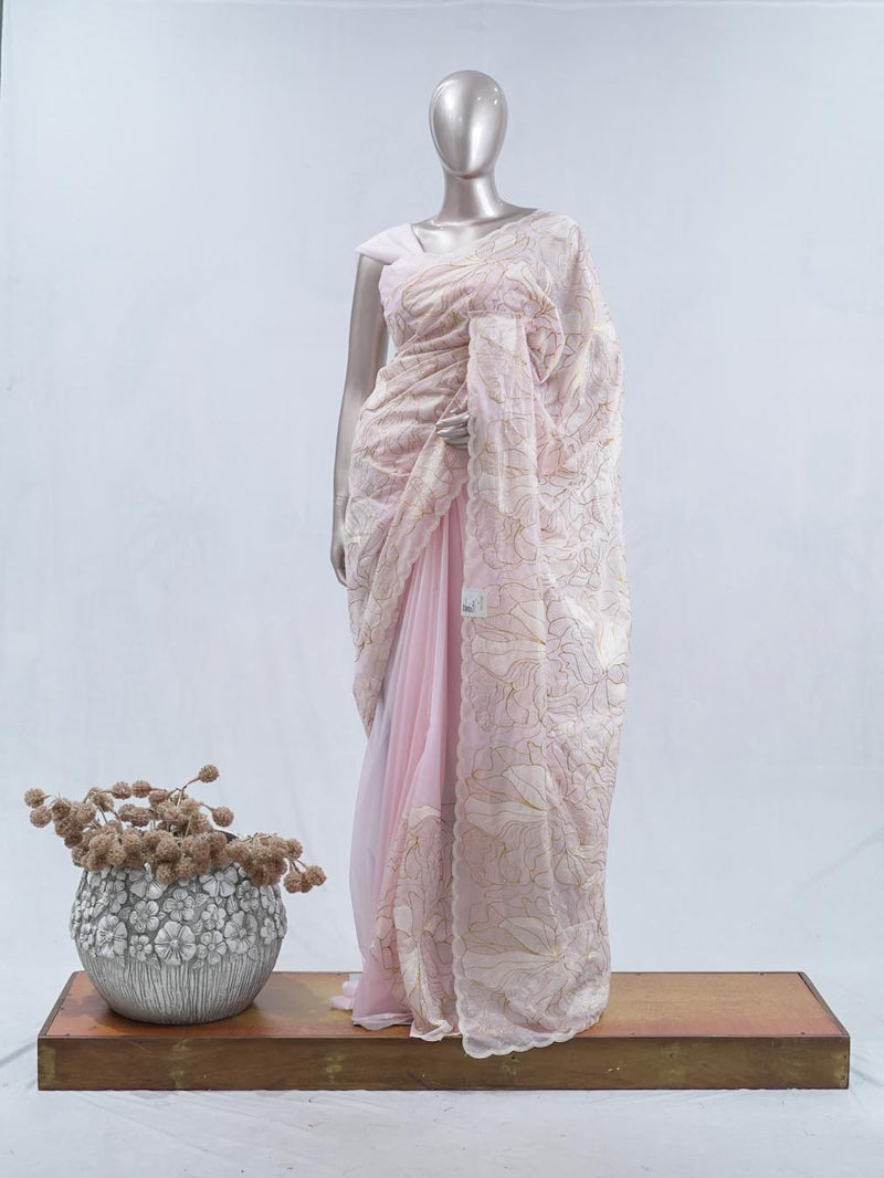Crystal Organza Saree  SAN5554 A8
