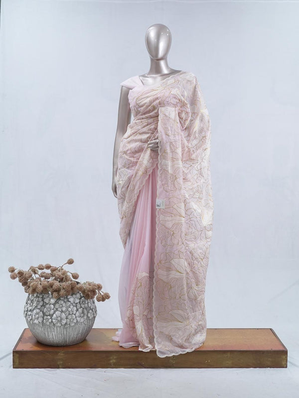 Crystal Organza Saree  SAN5554 A8