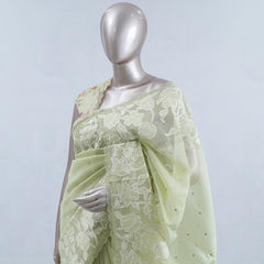 Glass Organza Saree SAN5471 A