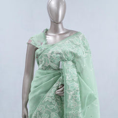 Glass Organza Saree SAN5471 B1