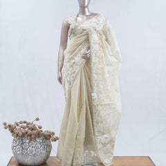 Glass Organza Saree SAN5471 B2