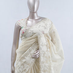 Glass Organza Saree SAN5471 B2