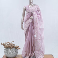 Glass Organza Saree SAN5471 A1