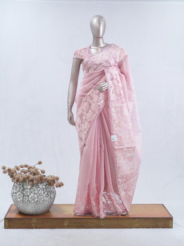 Glass Organza  Saree SAN5471 B4