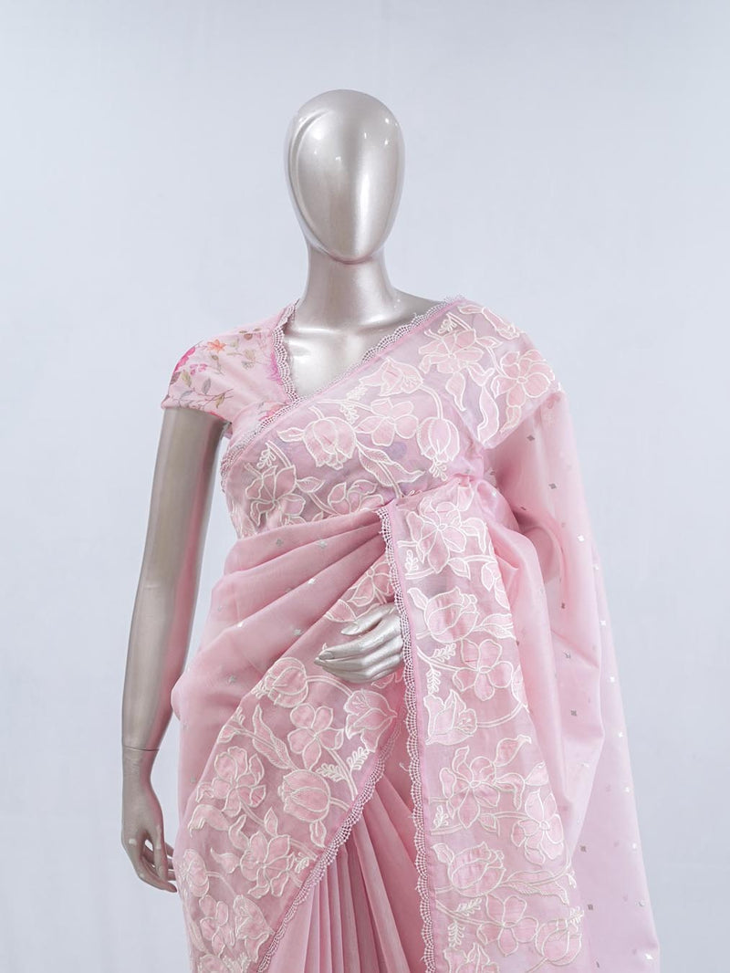 Glass Organza  Saree SAN5471 B4
