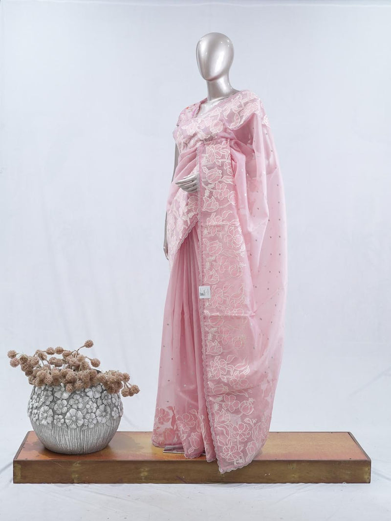 Glass Organza  Saree SAN5471 B4