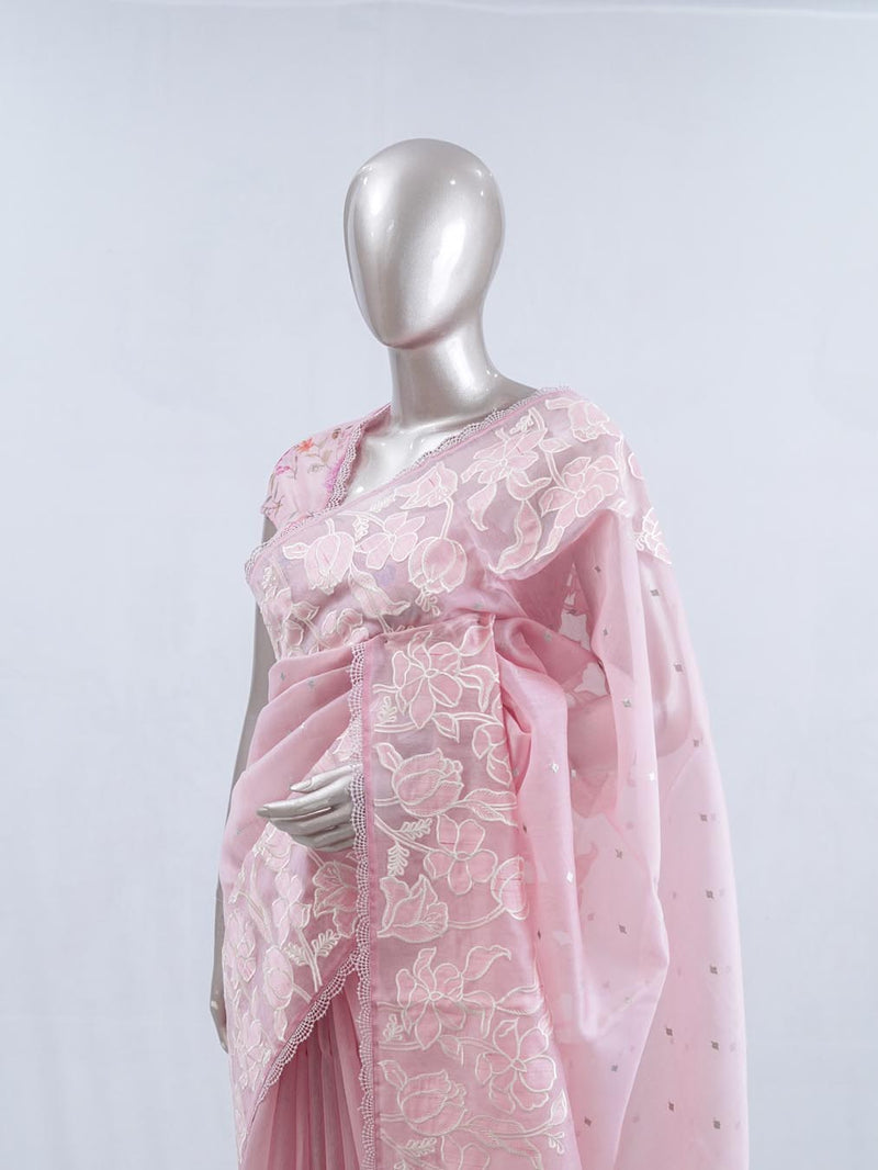 Glass Organza  Saree SAN5471 B4