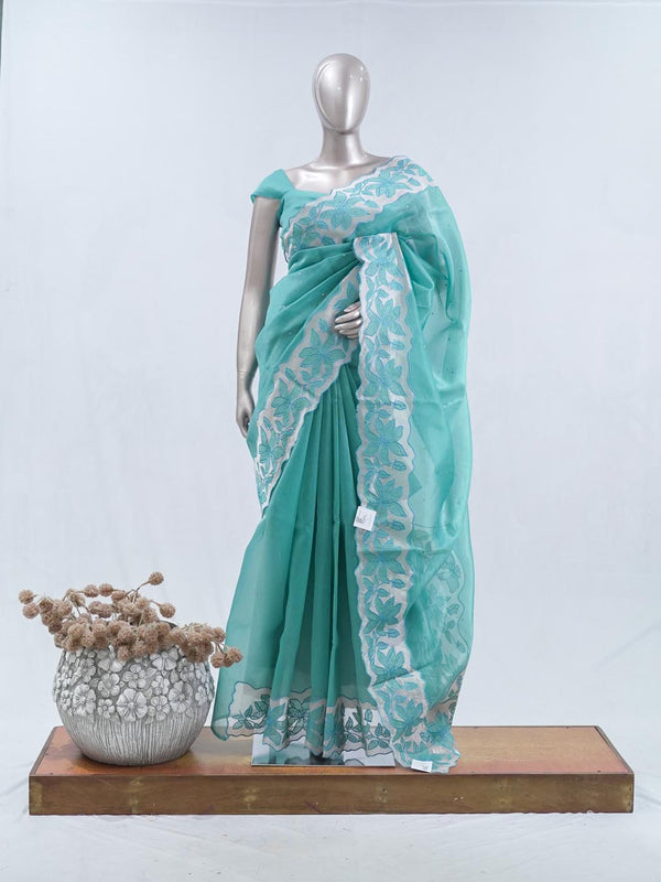 Crystal Organza Saree SAN5470 A