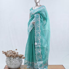 Crystal Organza Saree SAN5470 A