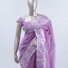 Crystal Organza Saree SAN5470 A1