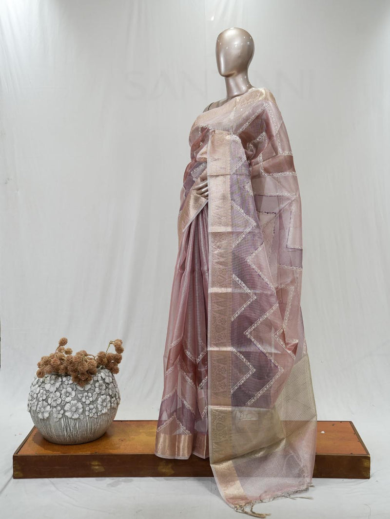 Pure Tissue Saree D  SAN5183