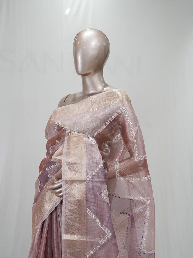 Pure Tissue Saree D  SAN5183