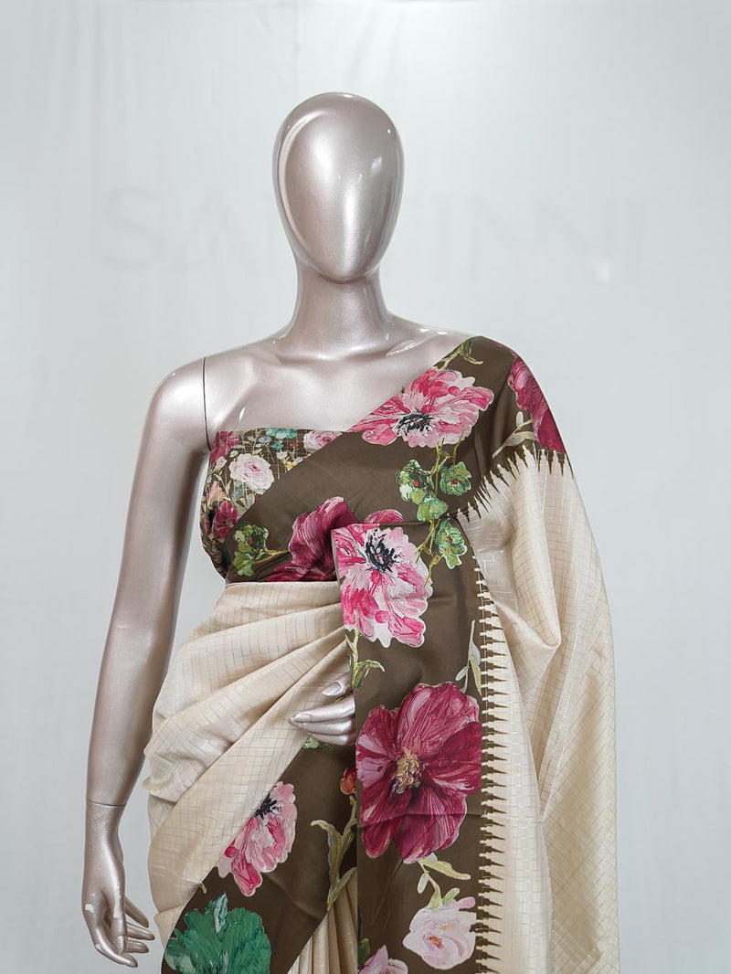 Synthetic Kota Saree A SAN5255