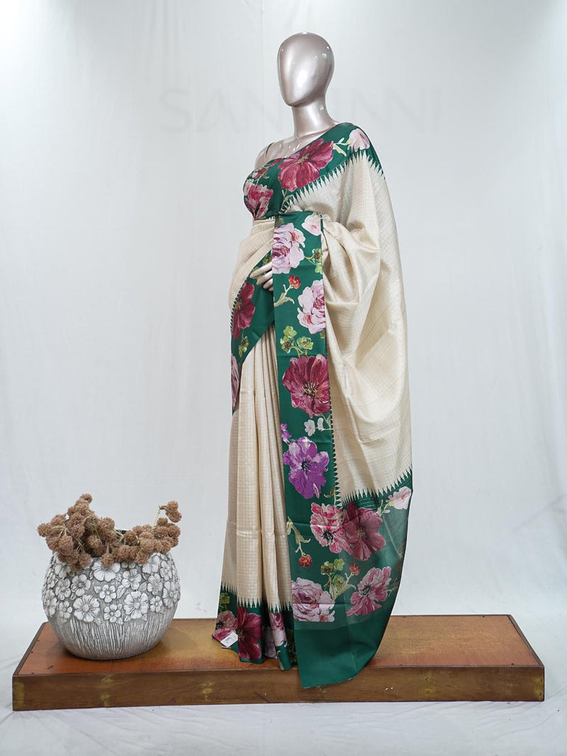 Synthetic Kota Saree  C SAN5256