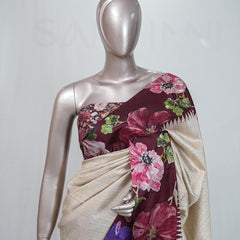 Synthetic kota Saree B  SAN5257