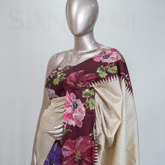 Synthetic kota Saree B  SAN5257