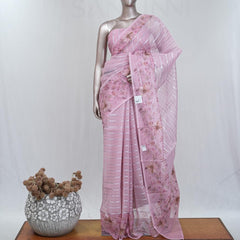 Glass Organza Saree A  SAN5323