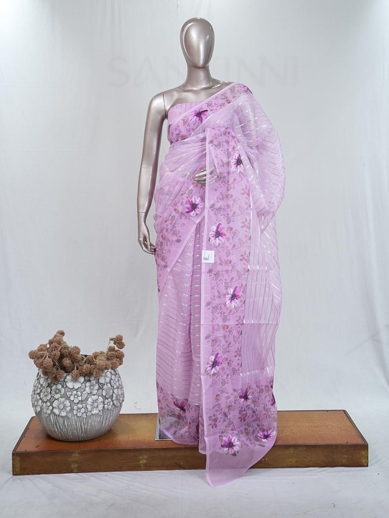 Glass Oraganza Saree B  SAN5323
